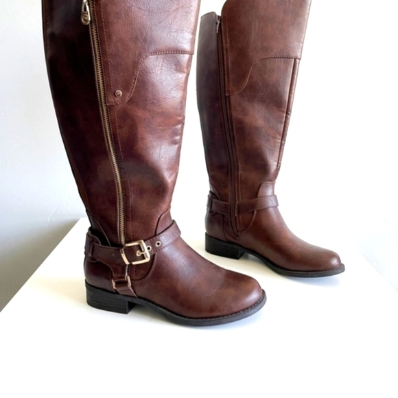 G by GUESS Knee High Riding booths Brown size 9.5 - Picture 1 of 10